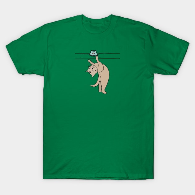 Gymnastic Cat T-Shirt by Hoppinghope